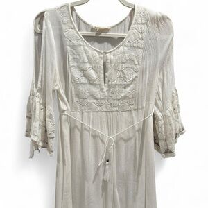 Double Zero Lace Long Sleeve Dress